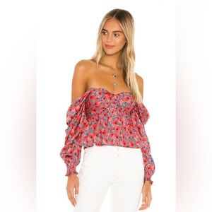 HOUSE OF HARLOW 1960 | Burna Blouse